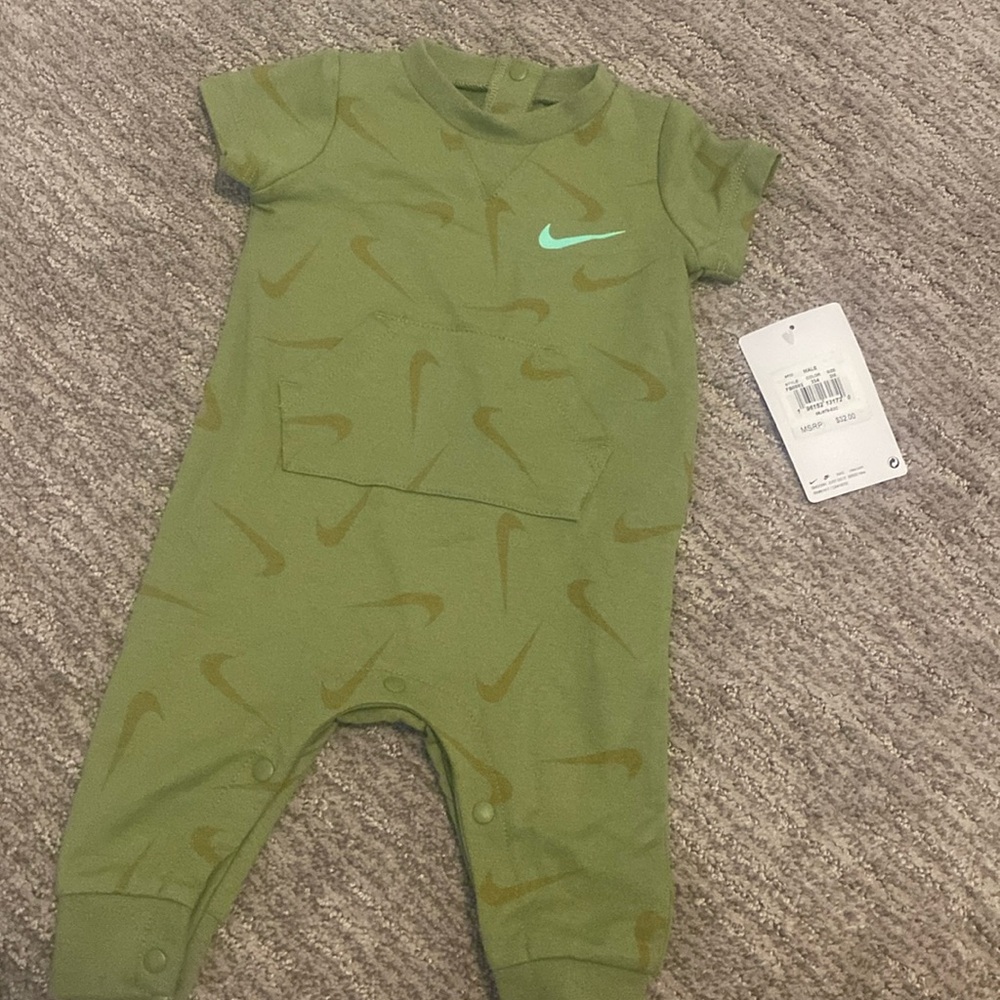 Green Nike jumpsuit